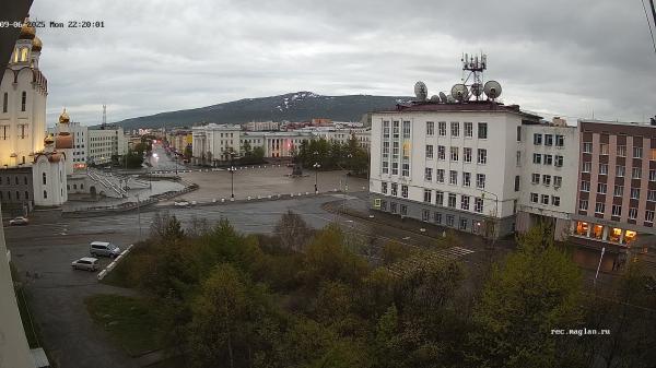 Magadan webcam Cathedral Square